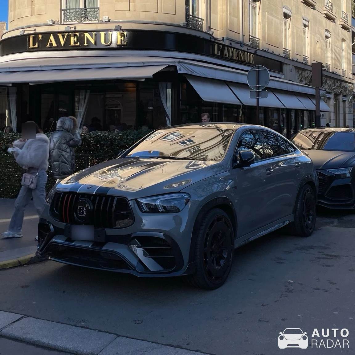 Mercedes-AMG Brabus GLE 900 Rocket C167 spotted in Paris