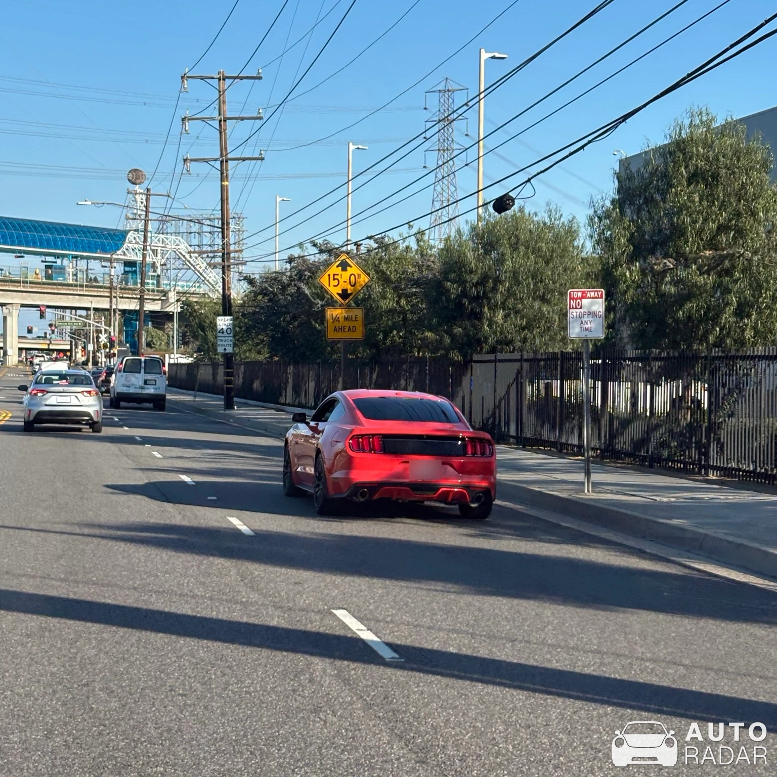 Ford Mustang GT spotted in Lawndale, United States