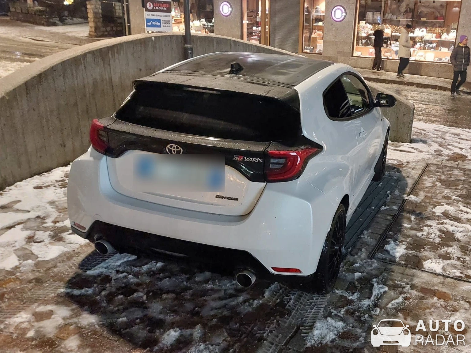 Toyota GR Yaris spotted in Andalo, Italia
