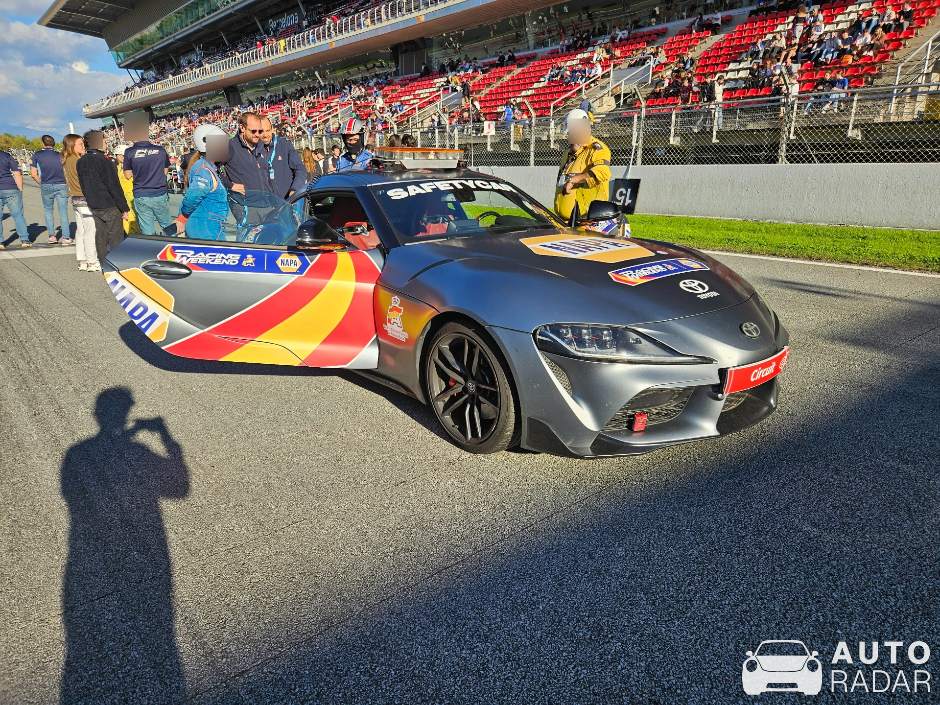 Toyota GR Supra A90 spotted in Montmeló, España