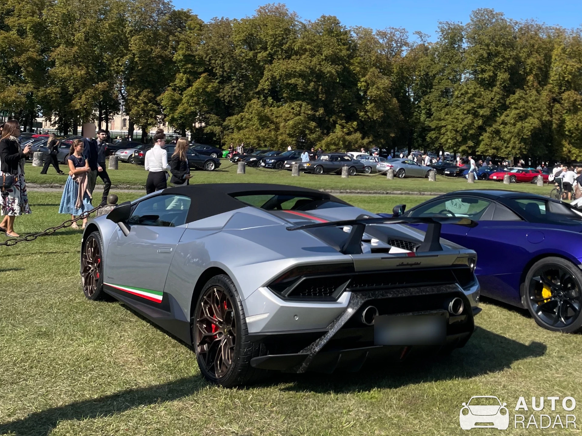 Lamborghini Huracán LP640-4 Performante Spyder spotted in Chantilly, France