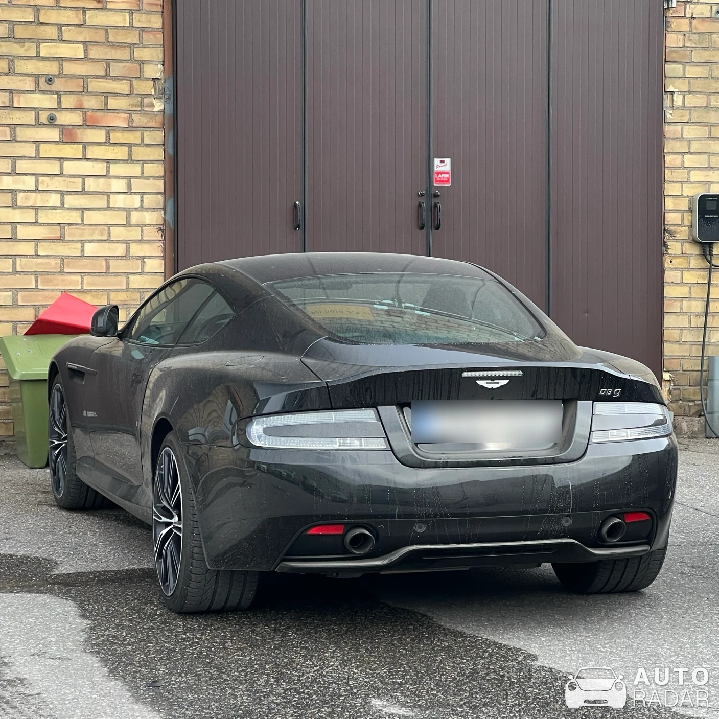 Aston Martin DB9 2013 spotted