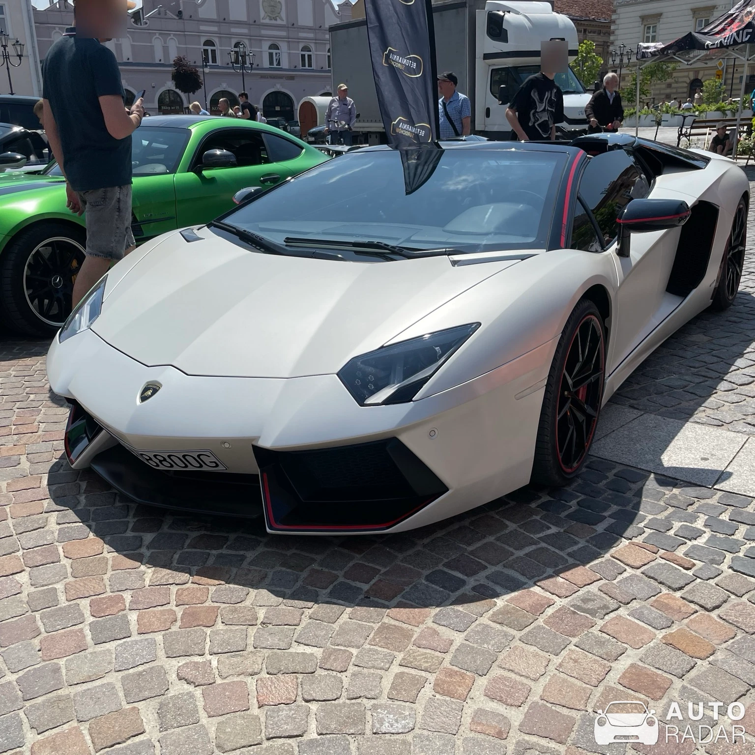 Lamborghini Aventador LP700-4 Roadster Pirelli Edition spotted in Jarosław