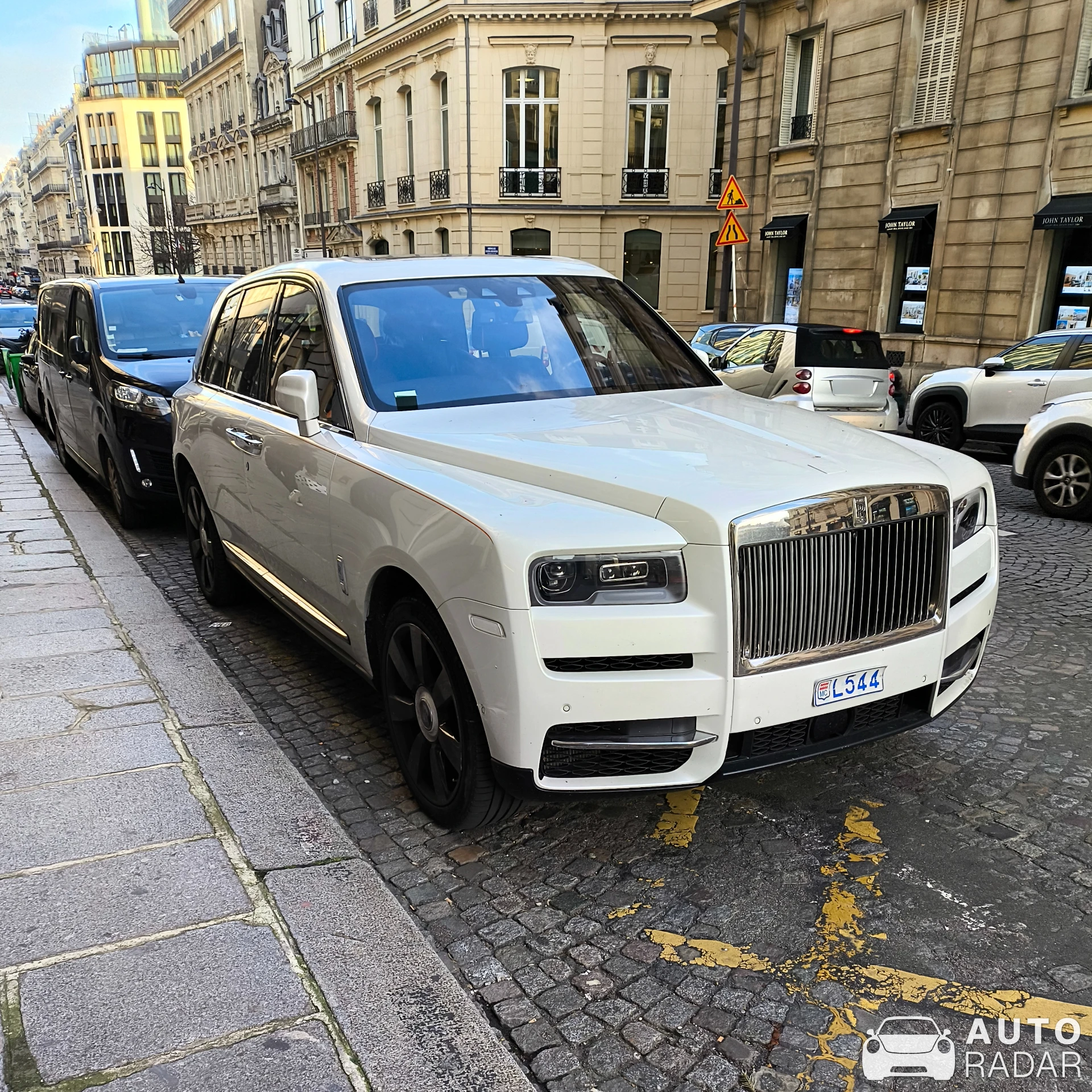 Rolls-Royce Cullinan spotted in Paris, France