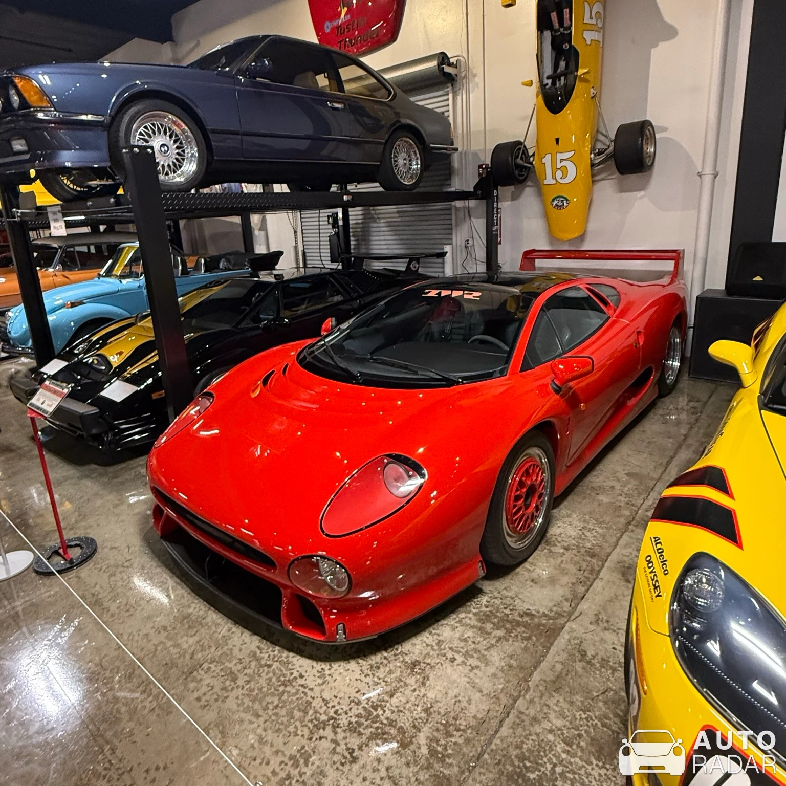 Jaguar XJ220S TWR spotted in Tustin