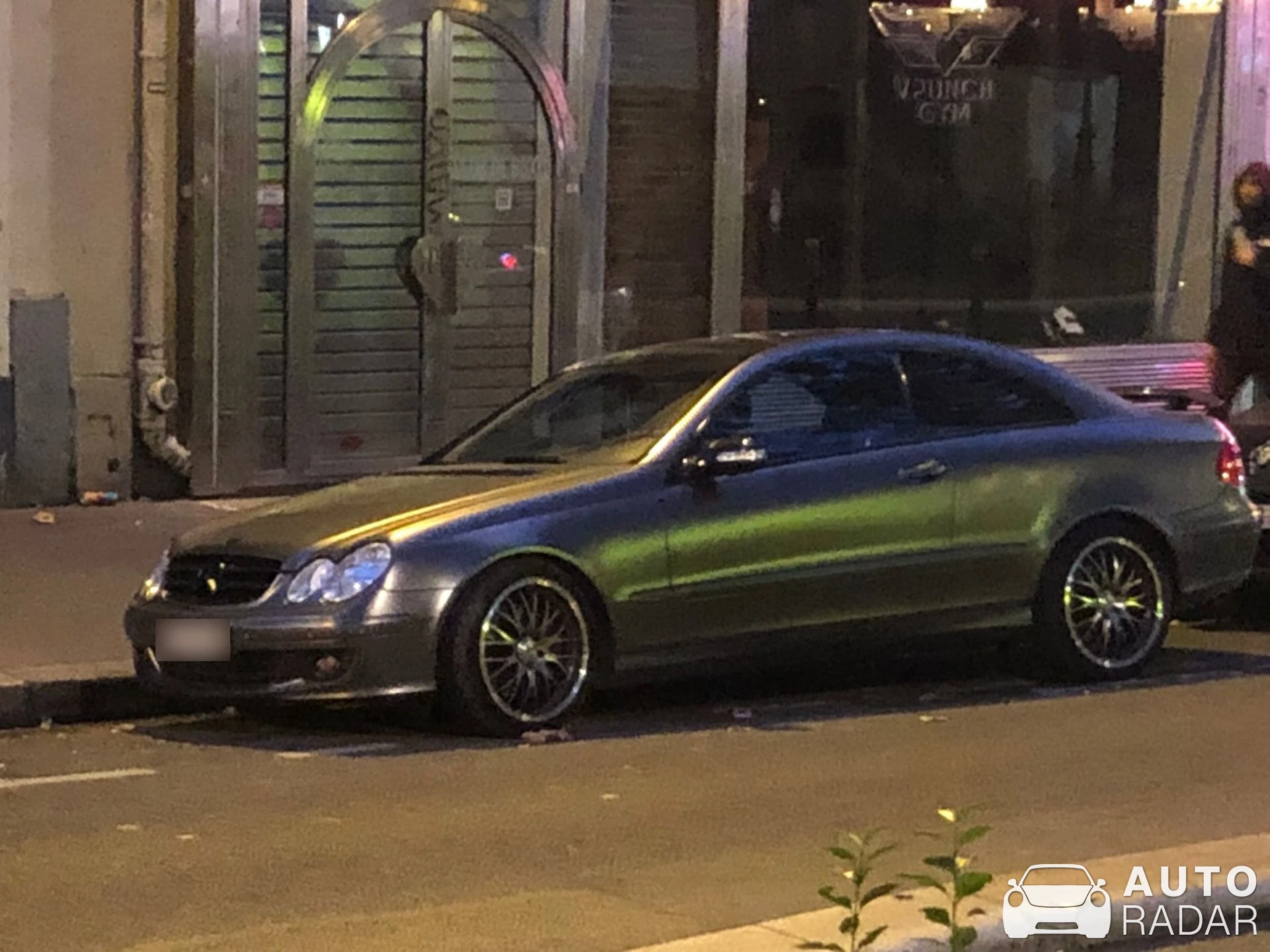 Mercedes-Benz CLK 55 AMG spotted in Paris, France
