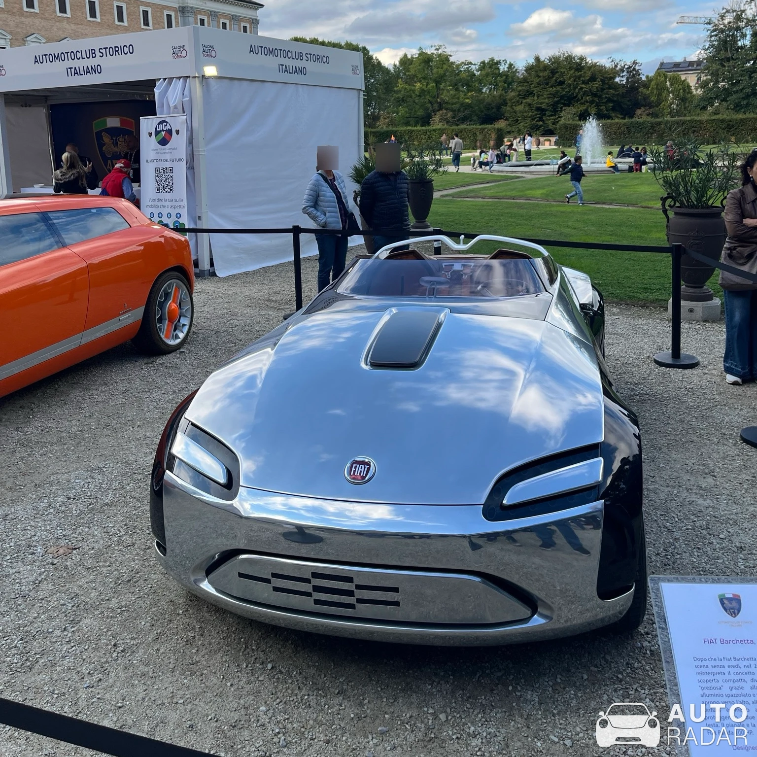 Bertone Barchetta Concept spotted in Torino