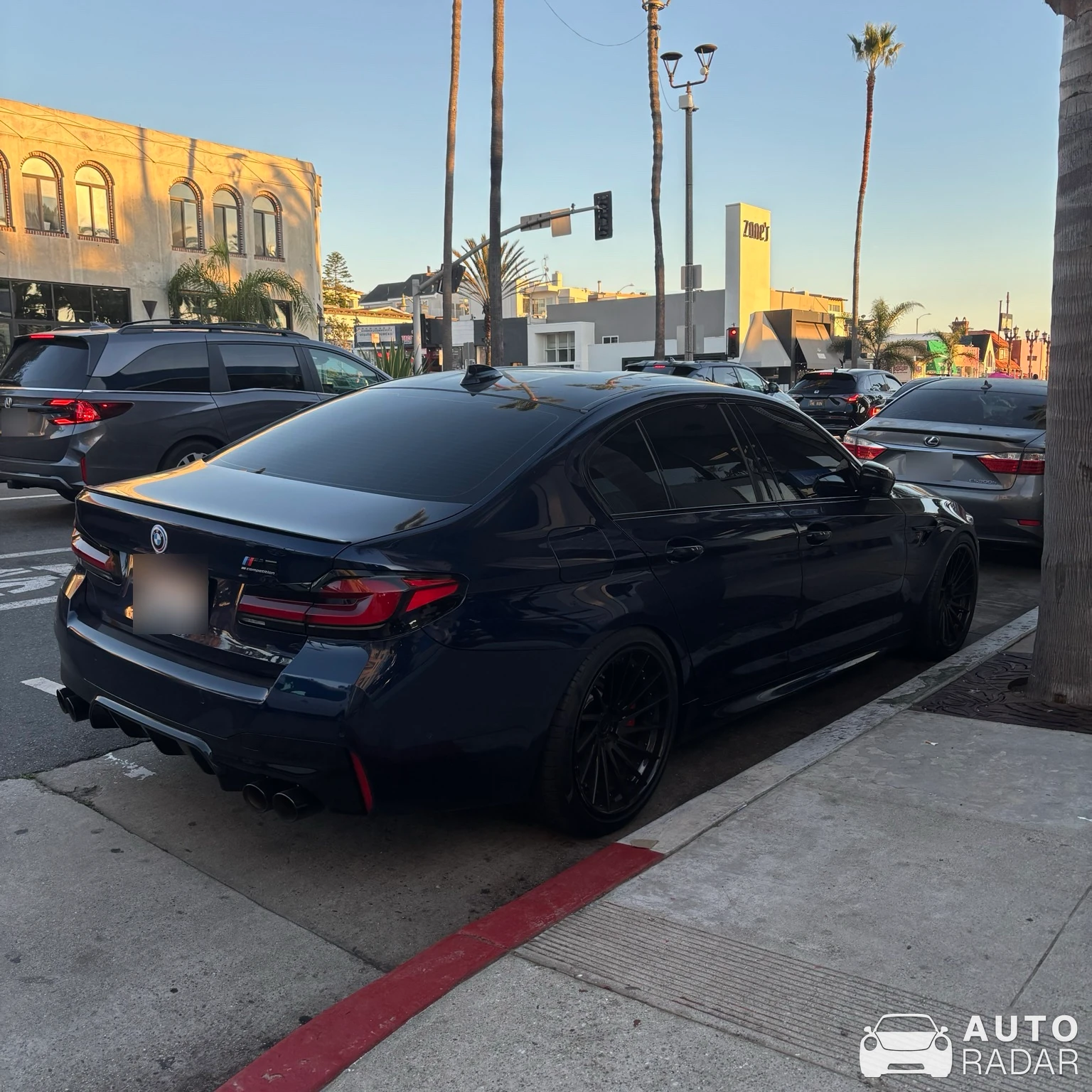 BMW M5 F90 Competition spotted in Hermosa Beach, United States