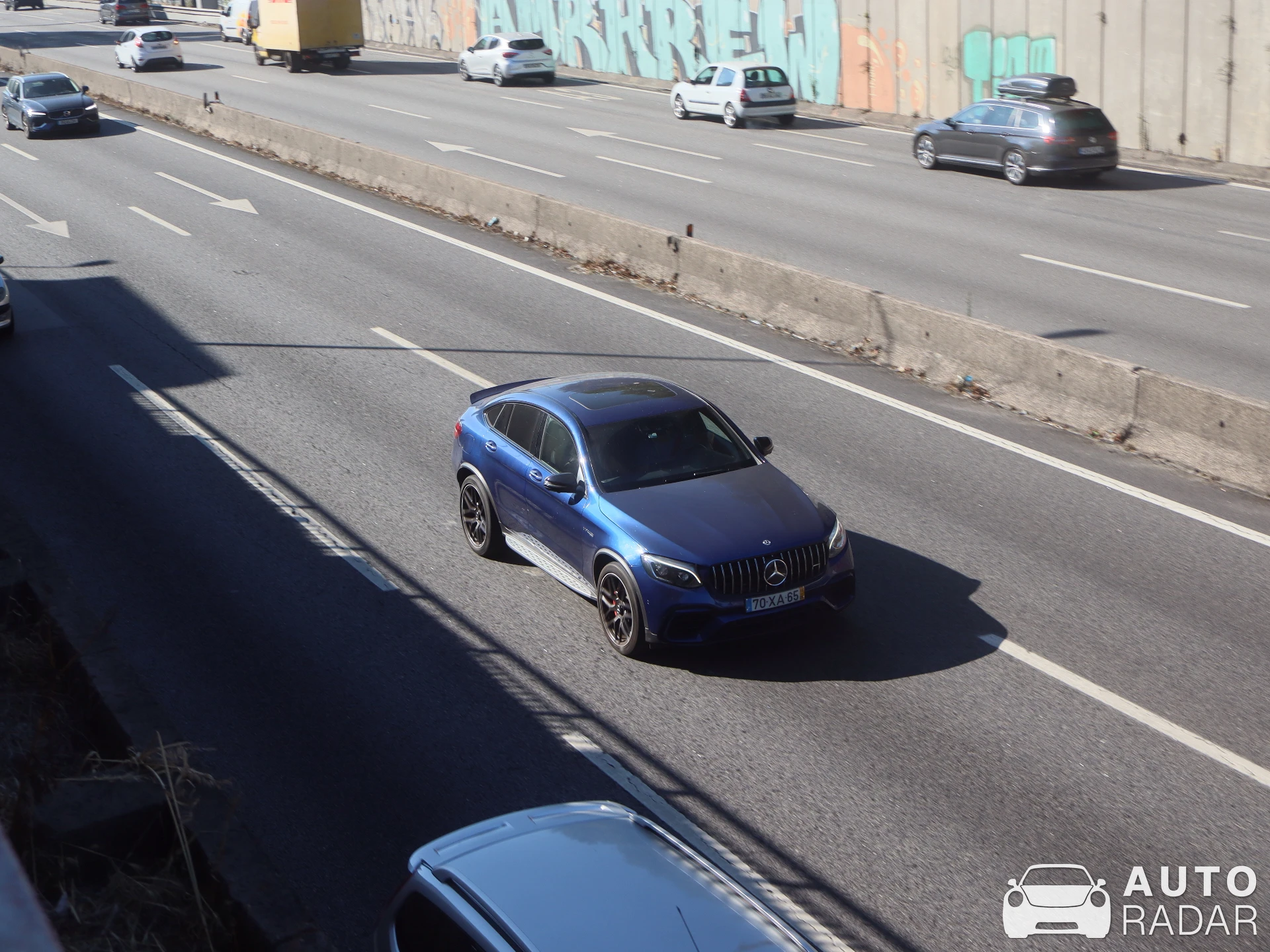 Mercedes-AMG GLC 63 S Coupé C253 2018 spotted in Porto