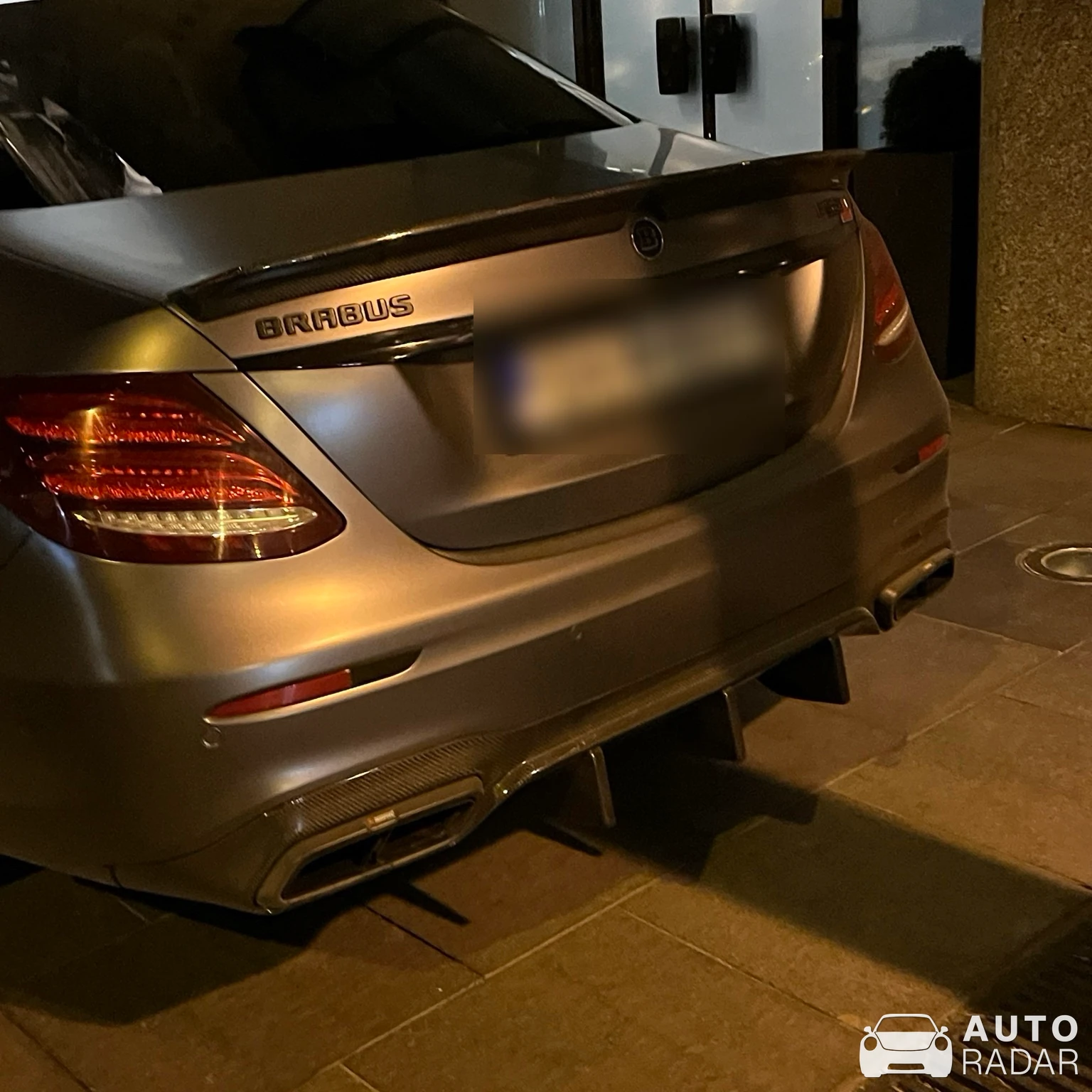 Mercedes-AMG Brabus GLE 900 Rocket W167 spotted in Budapest