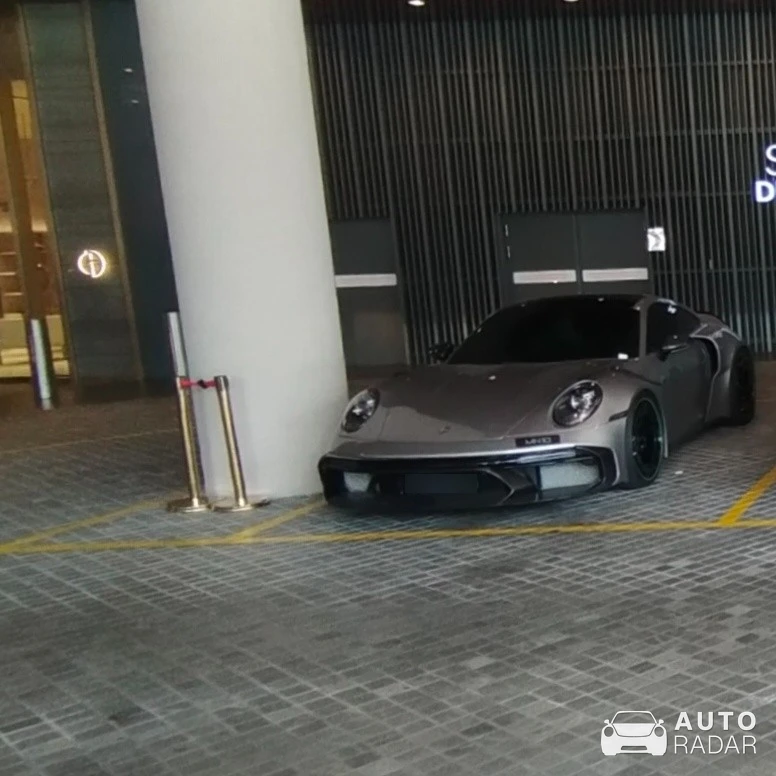Porsche Brabus 900 Rocket R spotted in Kuala Lumpur