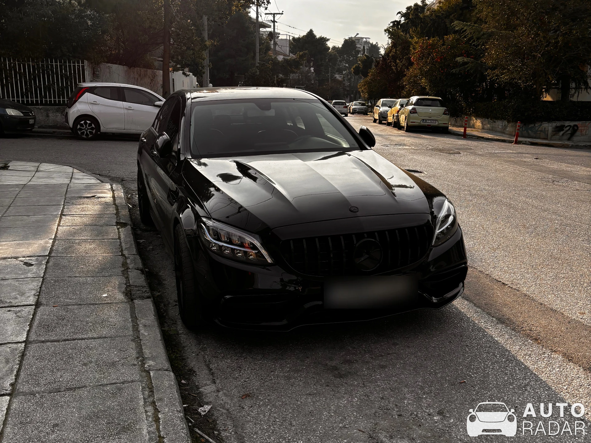 Mercedes-AMG C 63 S W205 spotted in Αγία Παρασκευή, Ελλάδα