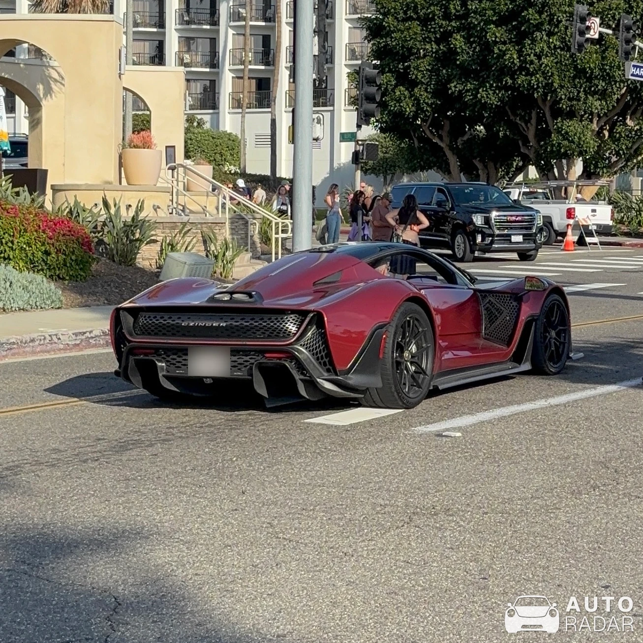 Czinger 21C V Max spotted in Redondo Beach