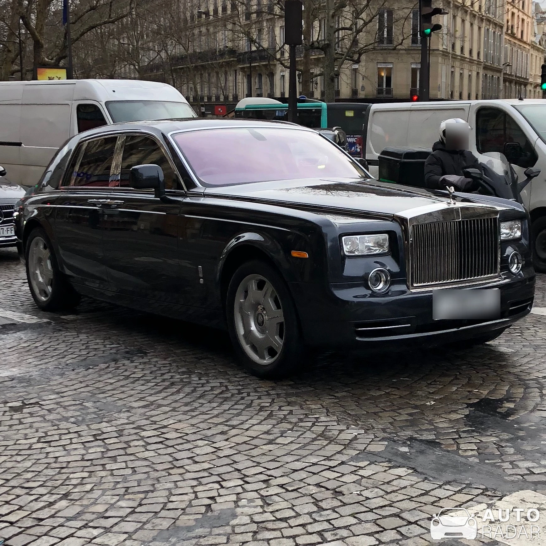 Rolls-Royce Phantom spotted in Paris, France