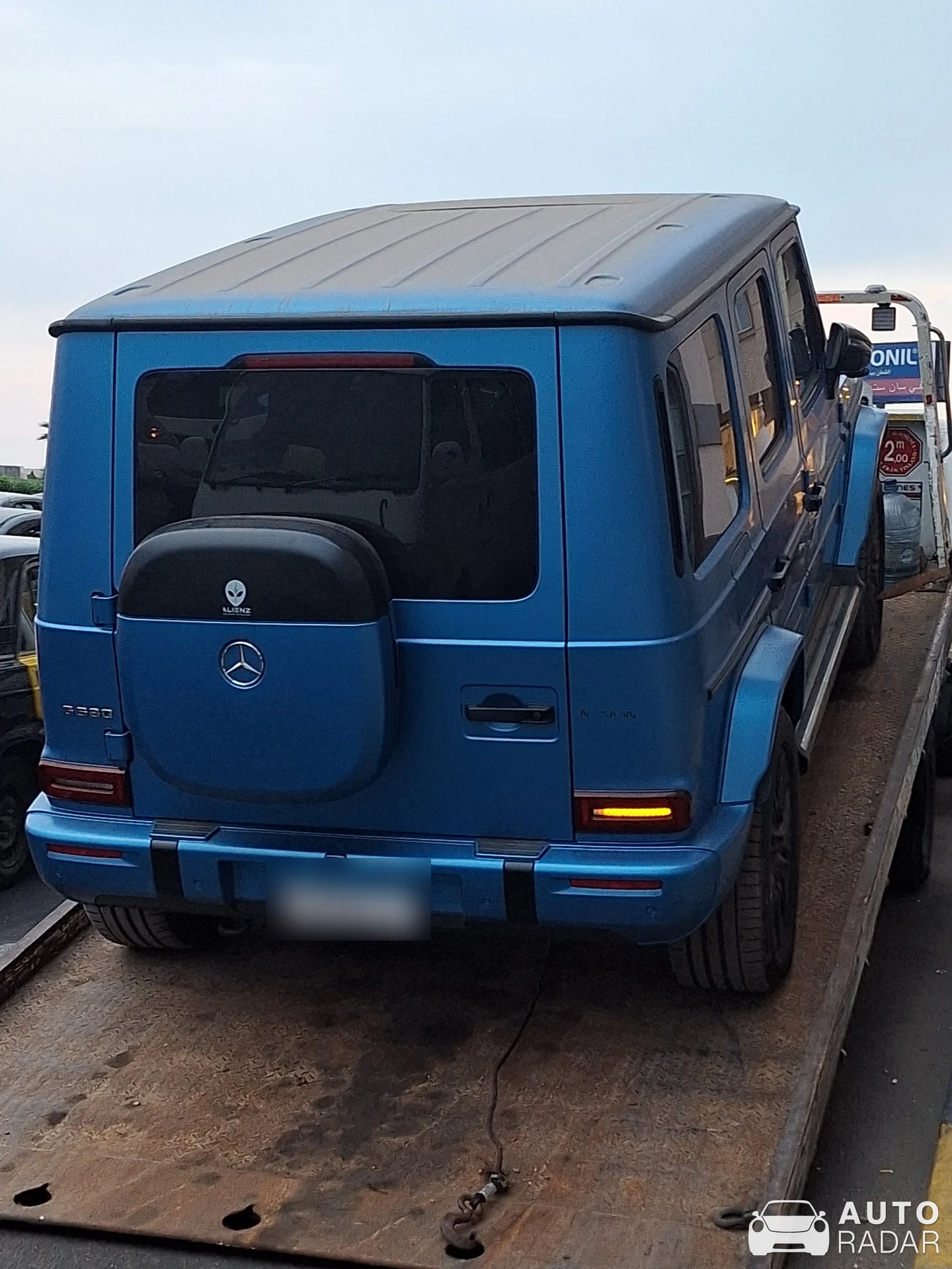 Mercedes-Benz G 580 EQ spotted in Alexandria