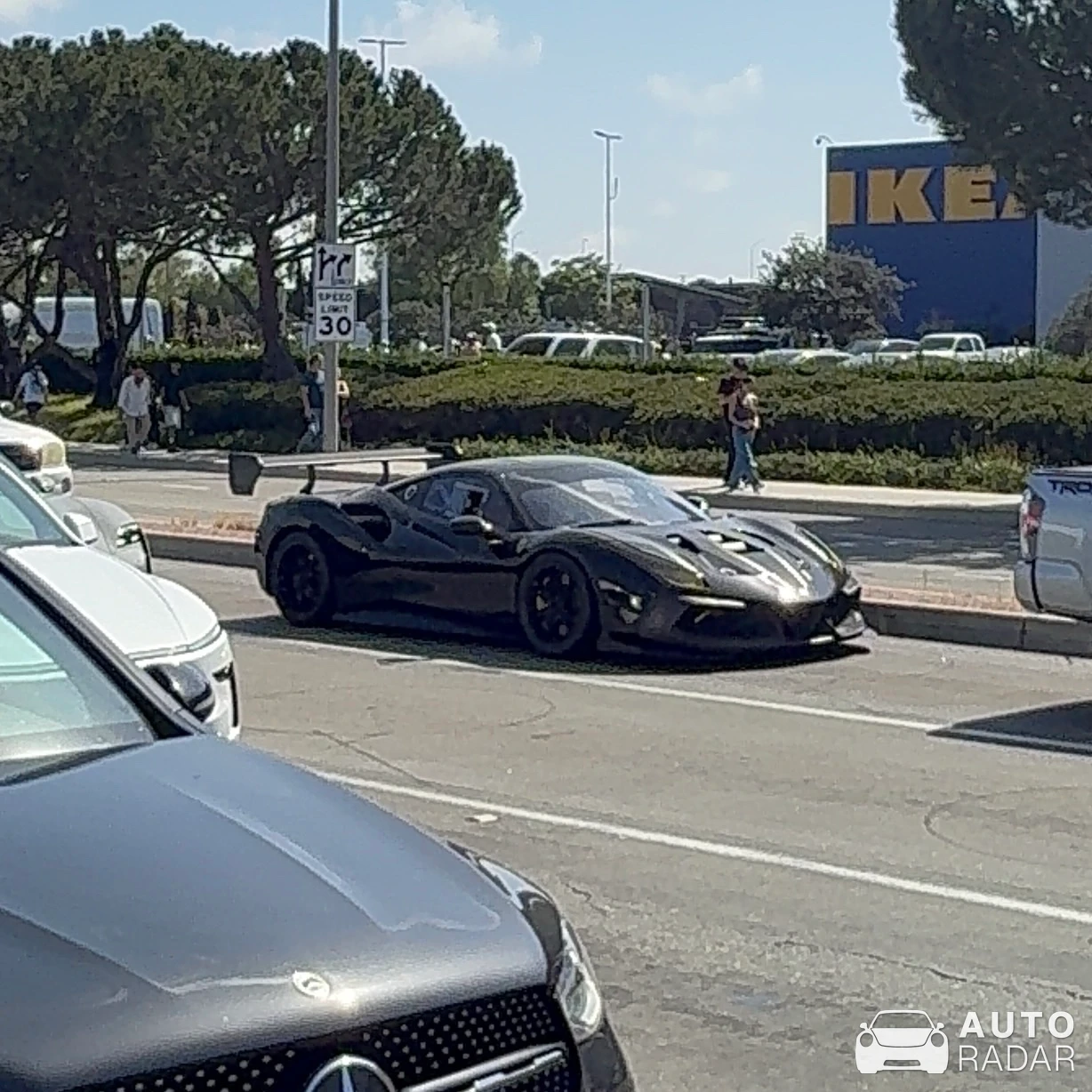 Ferrari 488 GT3 Evo 2020 spotted in Costa Mesa