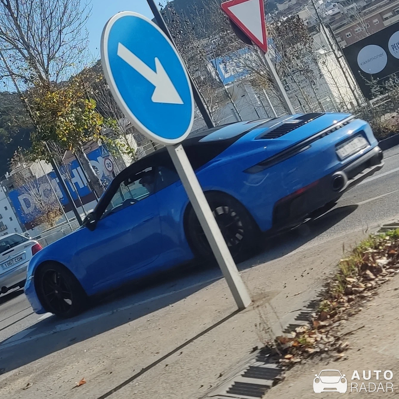 Porsche 992 Carrera Cabriolet MkI spotted in Blanes, Spain