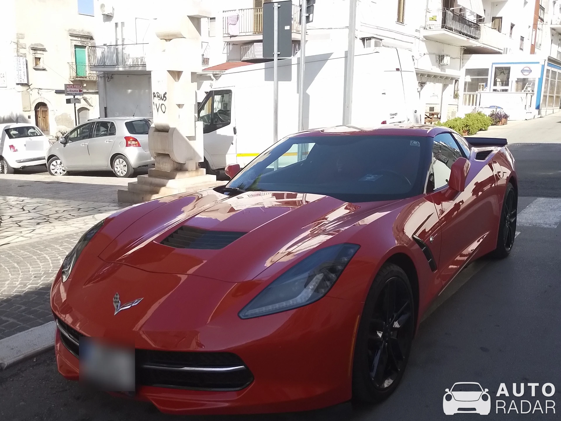 Chevrolet Corvette C7 Stingray spotted in Peschici, Italy