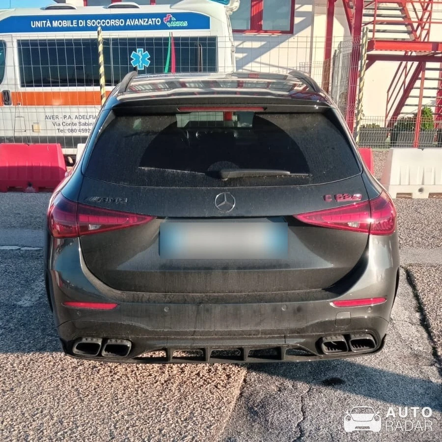 Mercedes-AMG C 63 S E-Performance Estate S206 spotted in Città Metropolitana di Bari, Italy