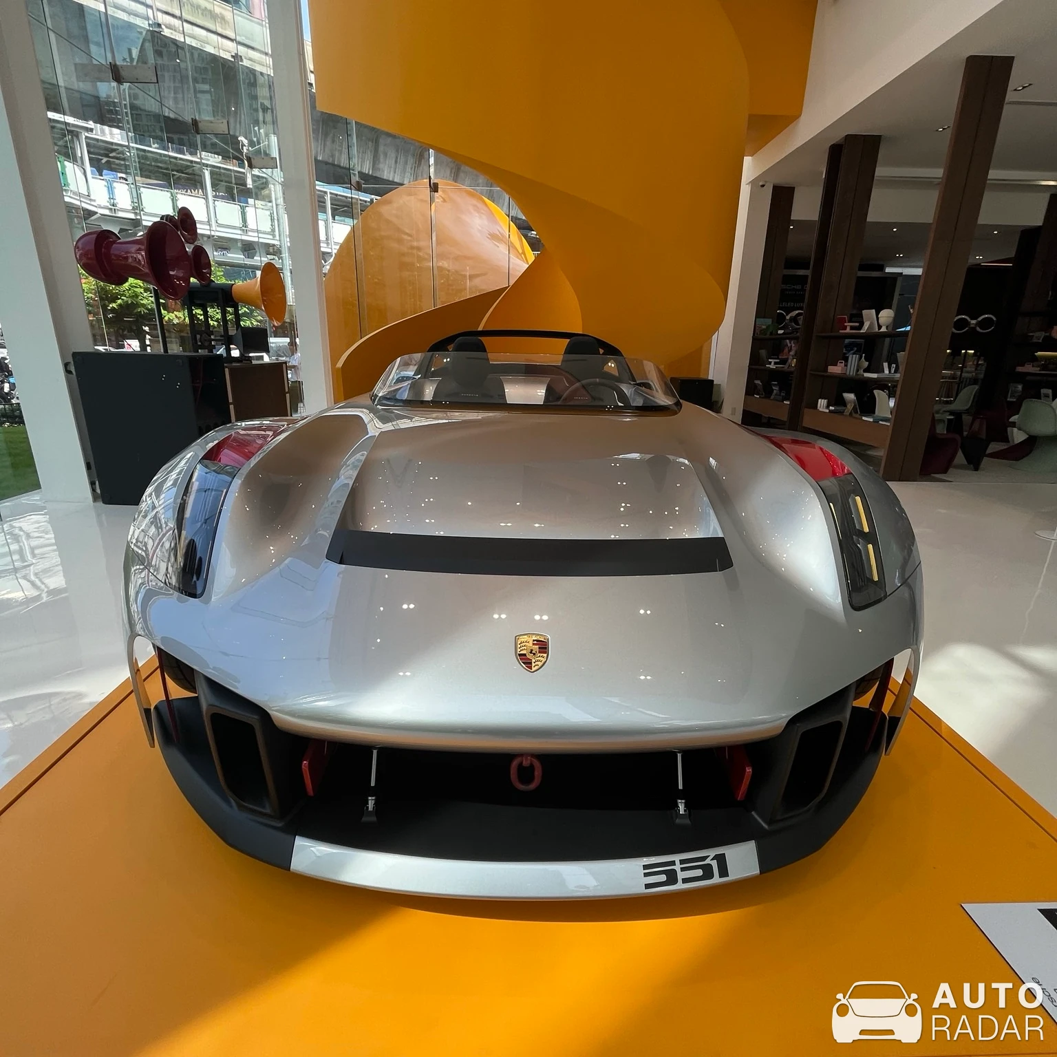 Porsche Vision Spyder spotted in Khet Khlong Toei, Thailand