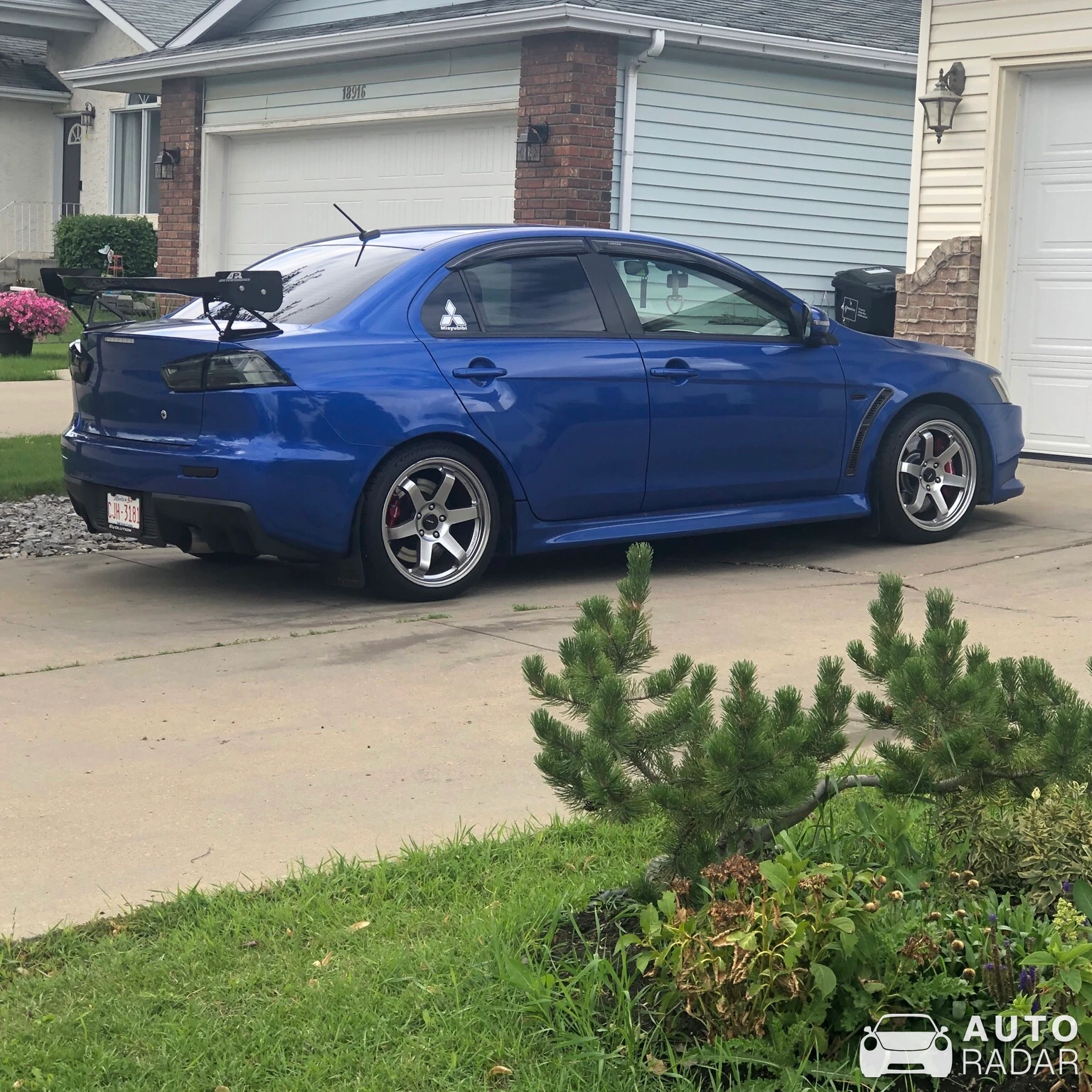 Mitsubishi Lancer Evolution X GSR FQ-360 spotted in Calgary