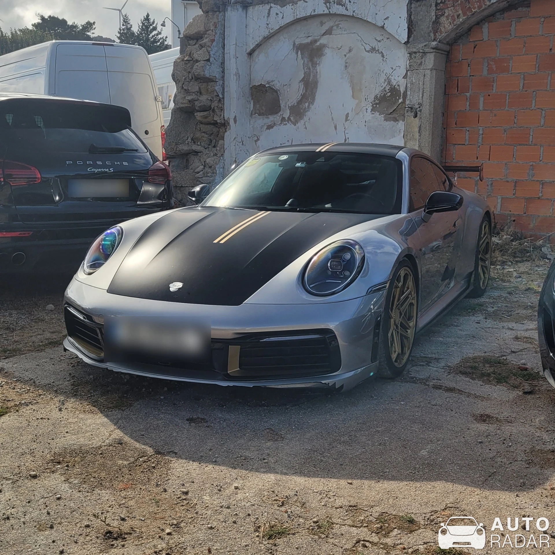 Porsche TechArt 992 Carrera 4S spotted in Caramulo