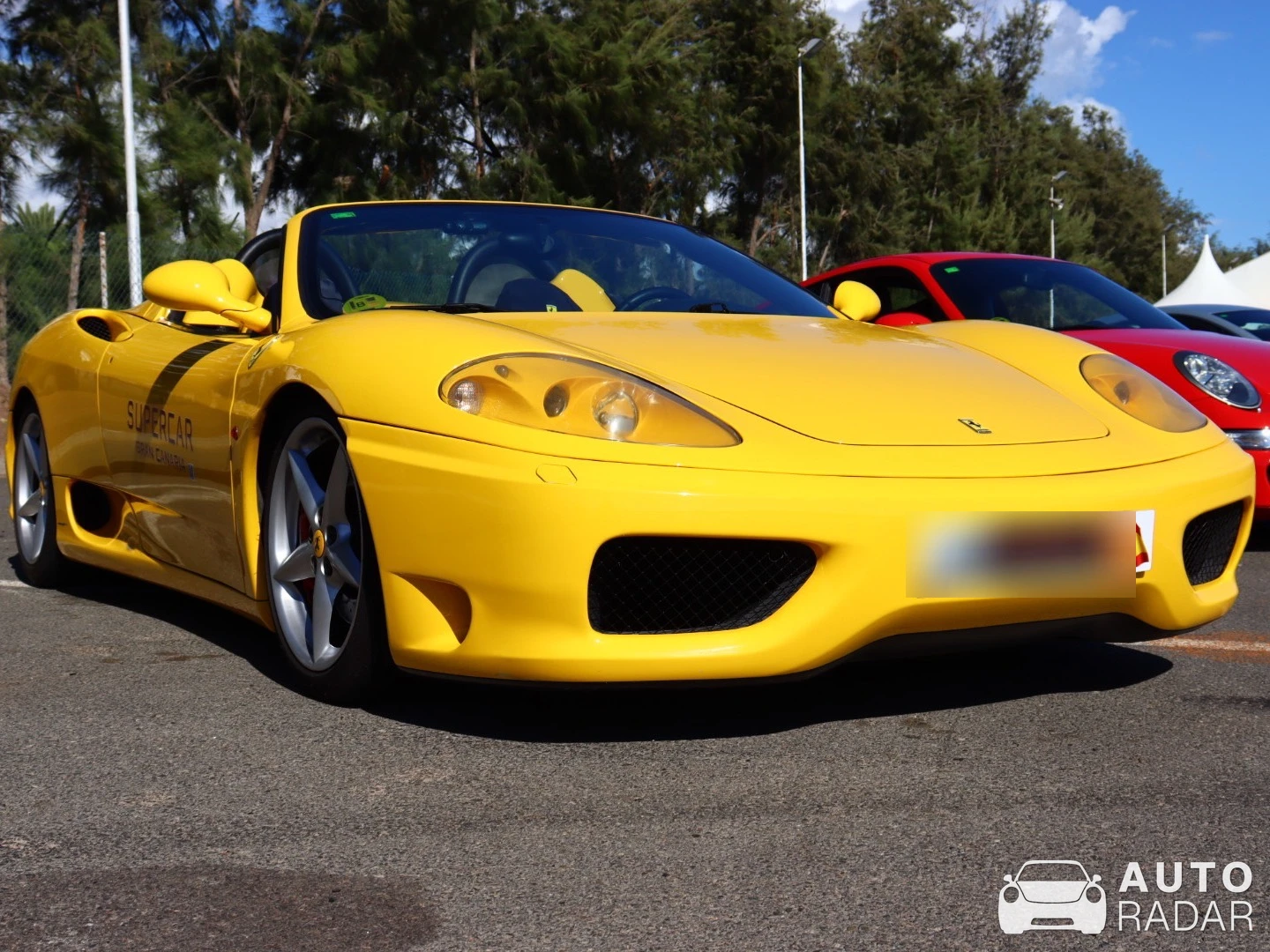 Ferrari 360 Spider spotted in San Bartolomé de Tirajana, Spain