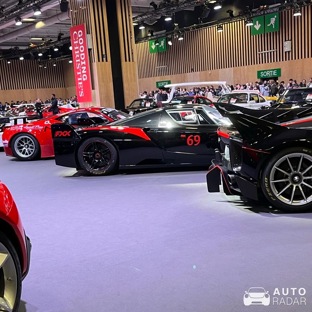 Ferrari FXX spotted in Paris