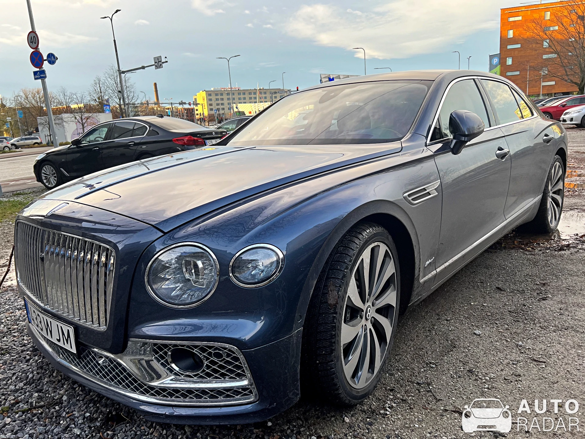 Bentley Flying Spur Hybrid spotted in Tallinn, Estonia