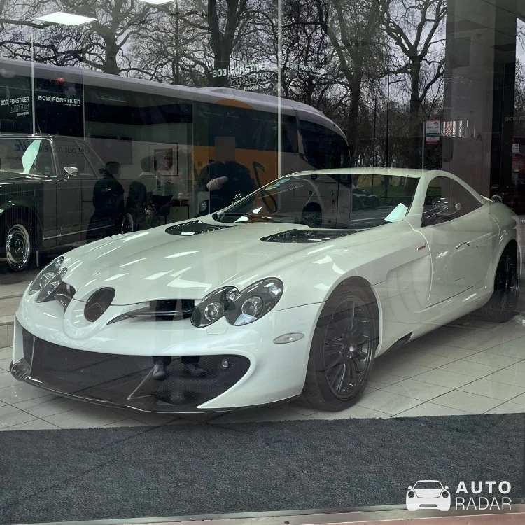 Mercedes-Benz SLR McLaren MSO Heritage Edition spotted