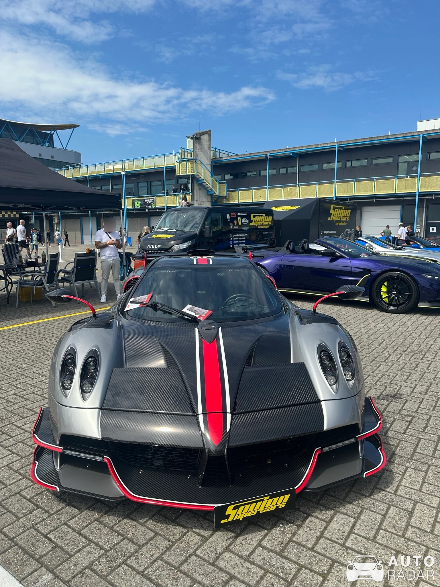 Pagani Huayra Roadster BC spotted in Assen