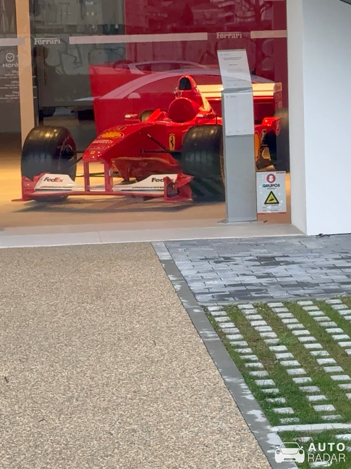 Ferrari F2002 spotted in Matosinhos, Portugal