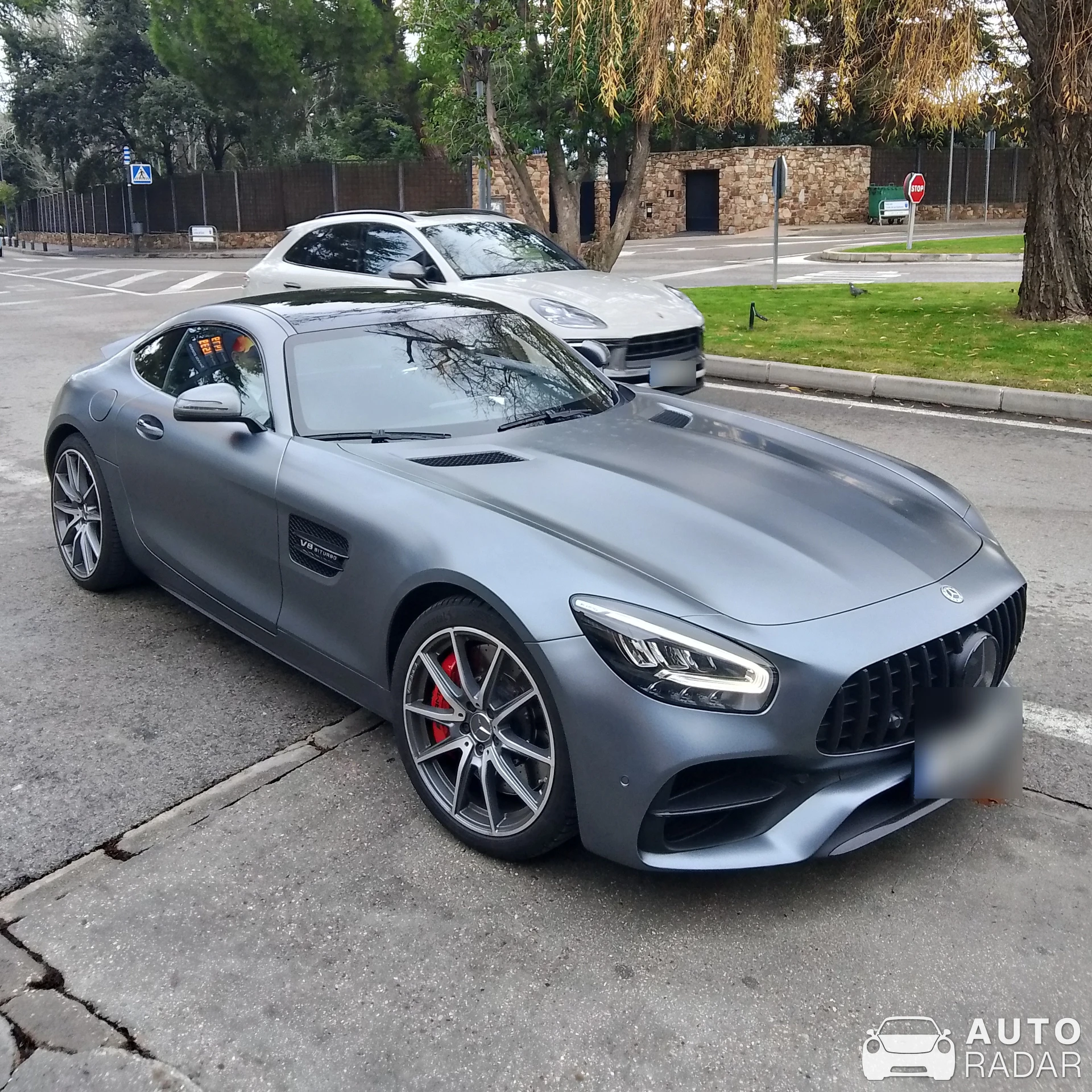 Mercedes-AMG GT S C190 spotted in Madrid, Spain