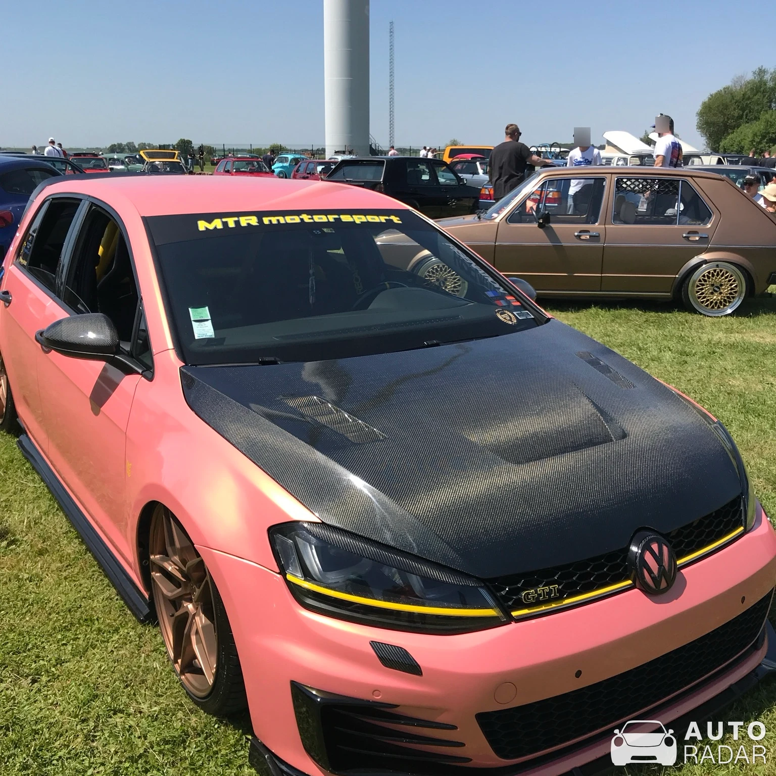 Volkswagen Golf GTI spotted in Le Mans, France