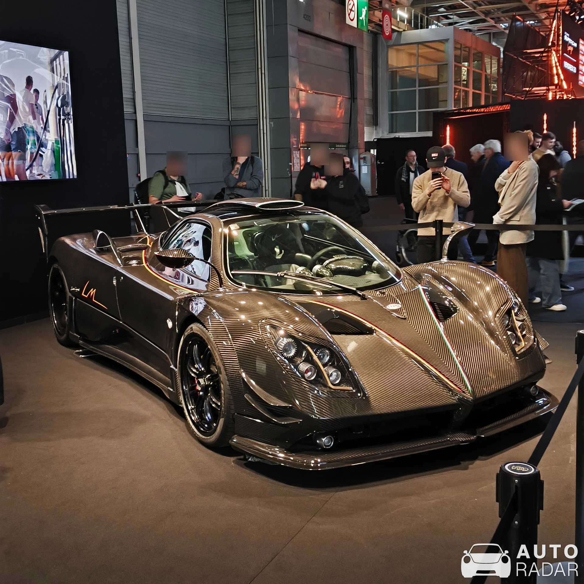 Pagani Zonda LM spotted in Paris, France