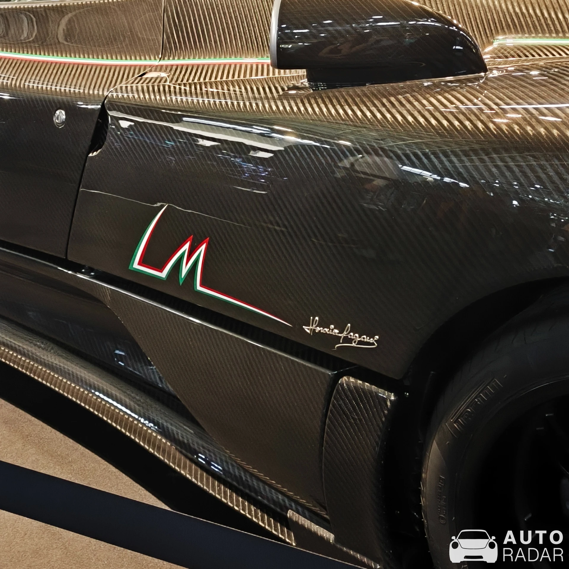 Pagani Zonda LM spotted in Paris