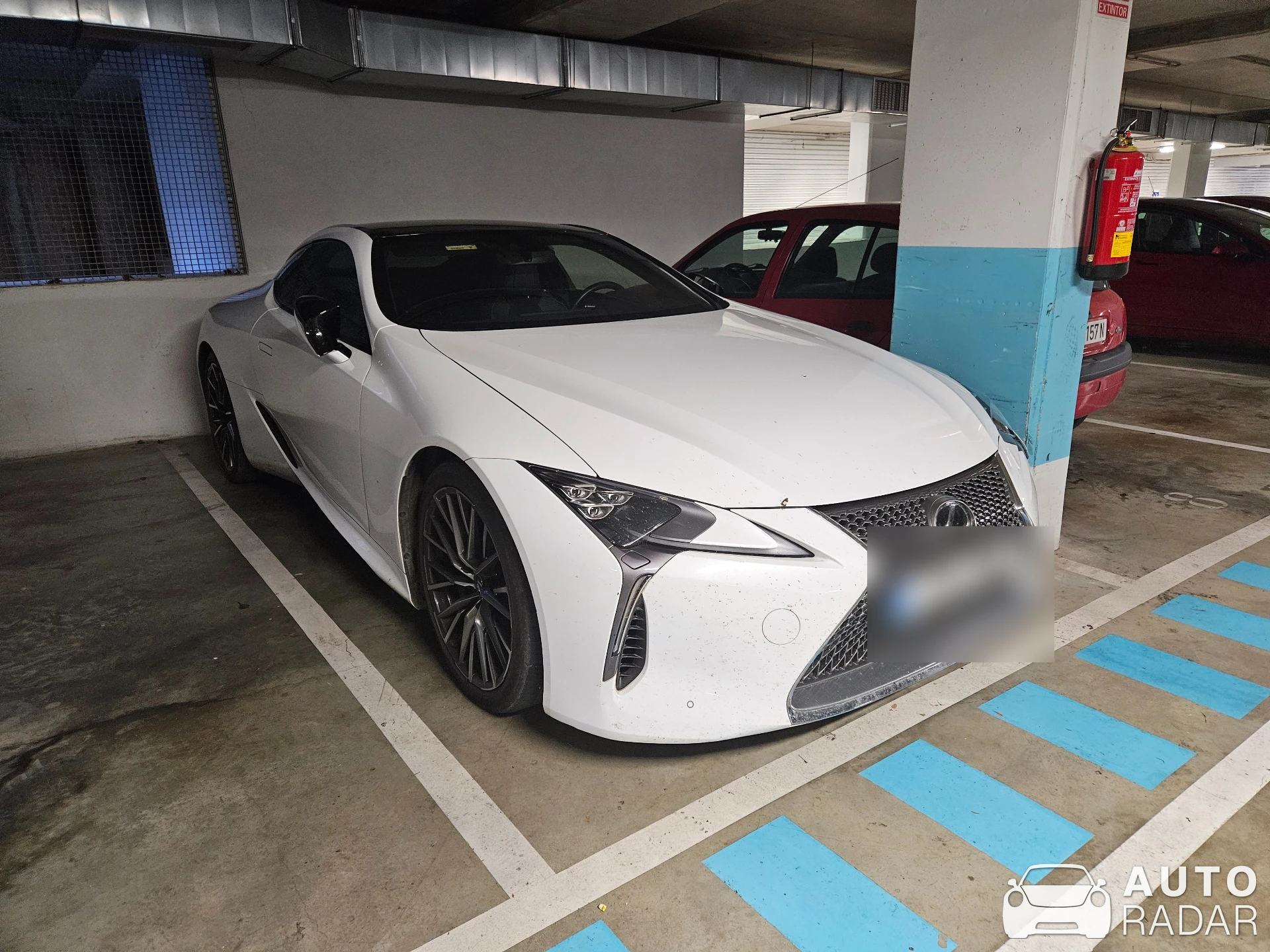Lexus LC 500 spotted in Huesca, España