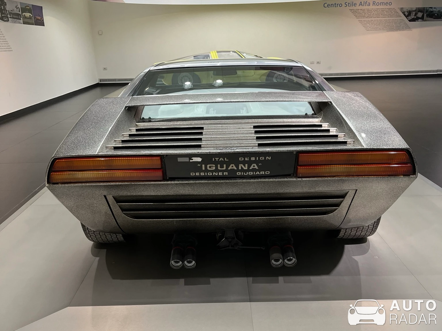 Alfa Romeo Iguana spotted in Rho