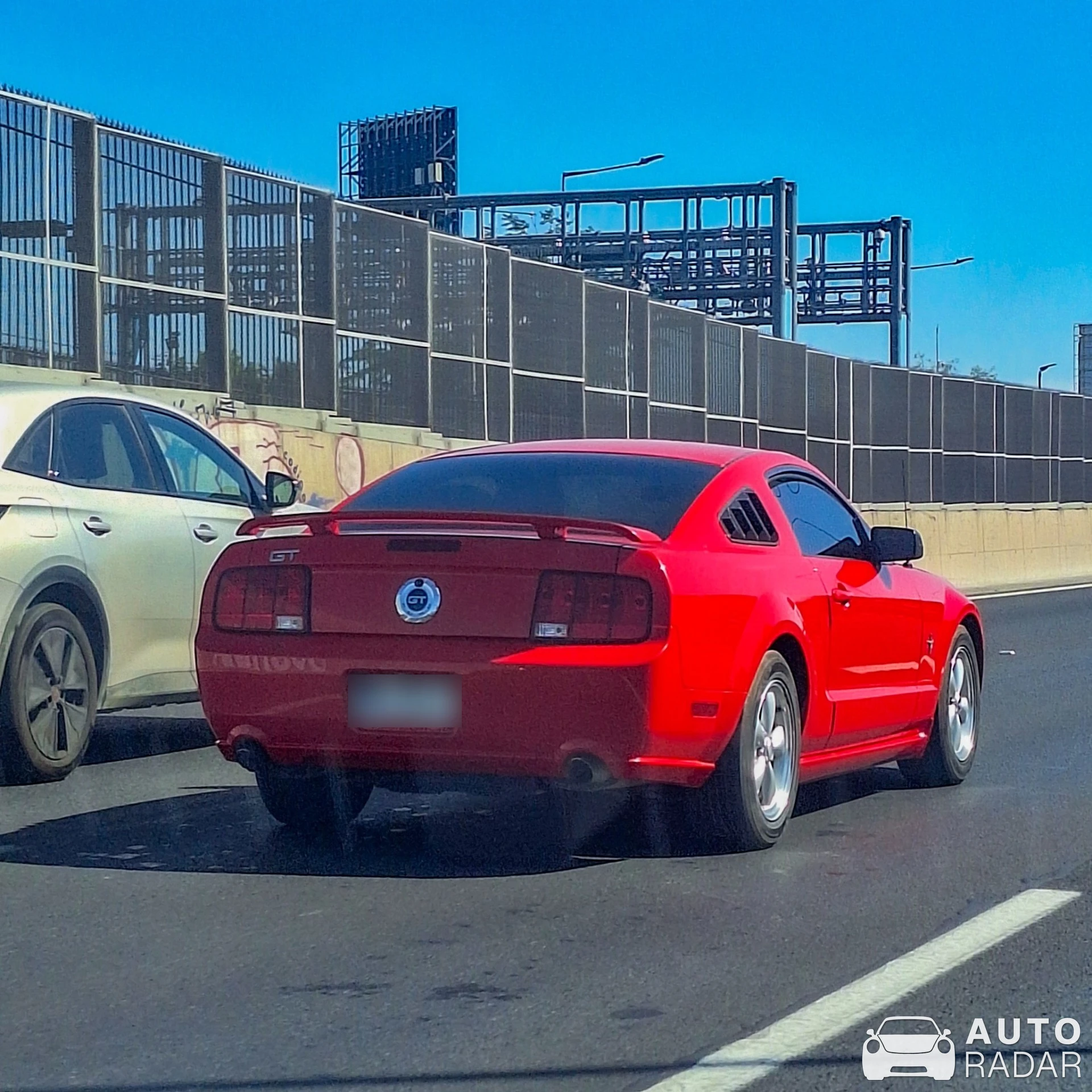 Ford Mustang GT spotted in Macul, Chile