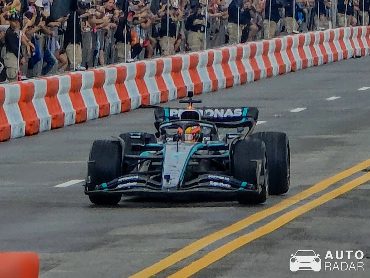 Mercedes-AMG F1 W16 E Performance spotted in San Juan