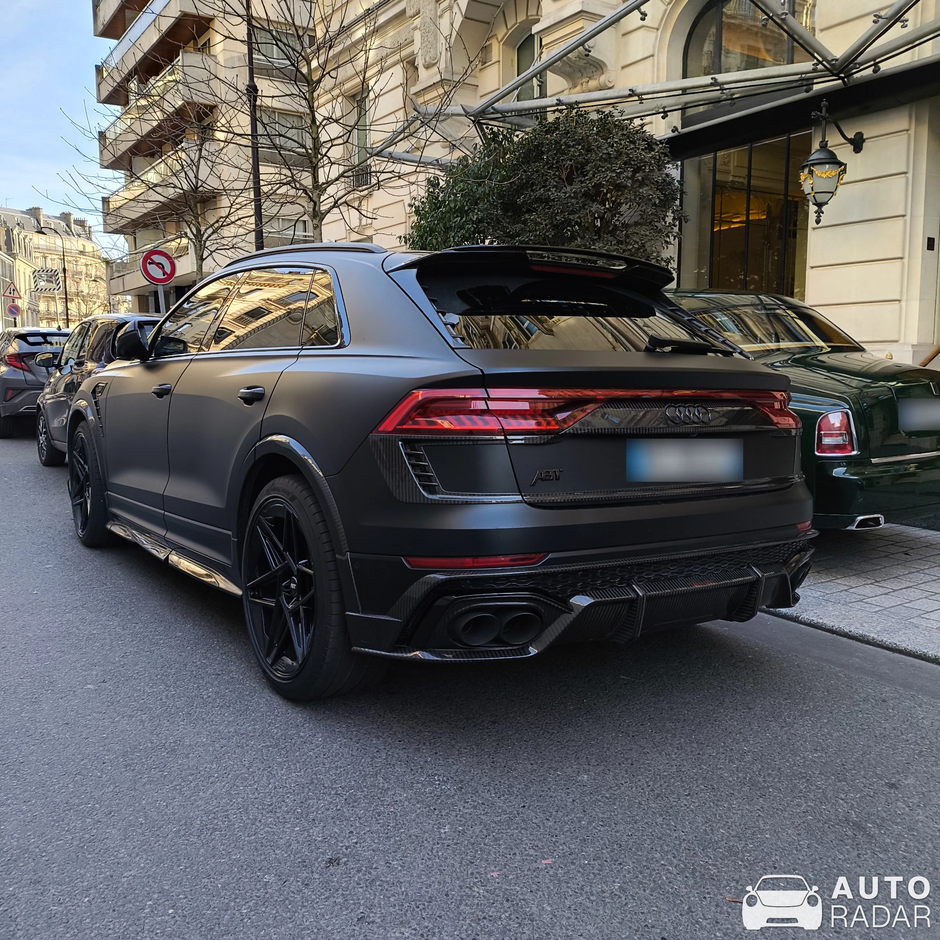 Audi ABT RS Q8 Signature Edition spotted in Paris