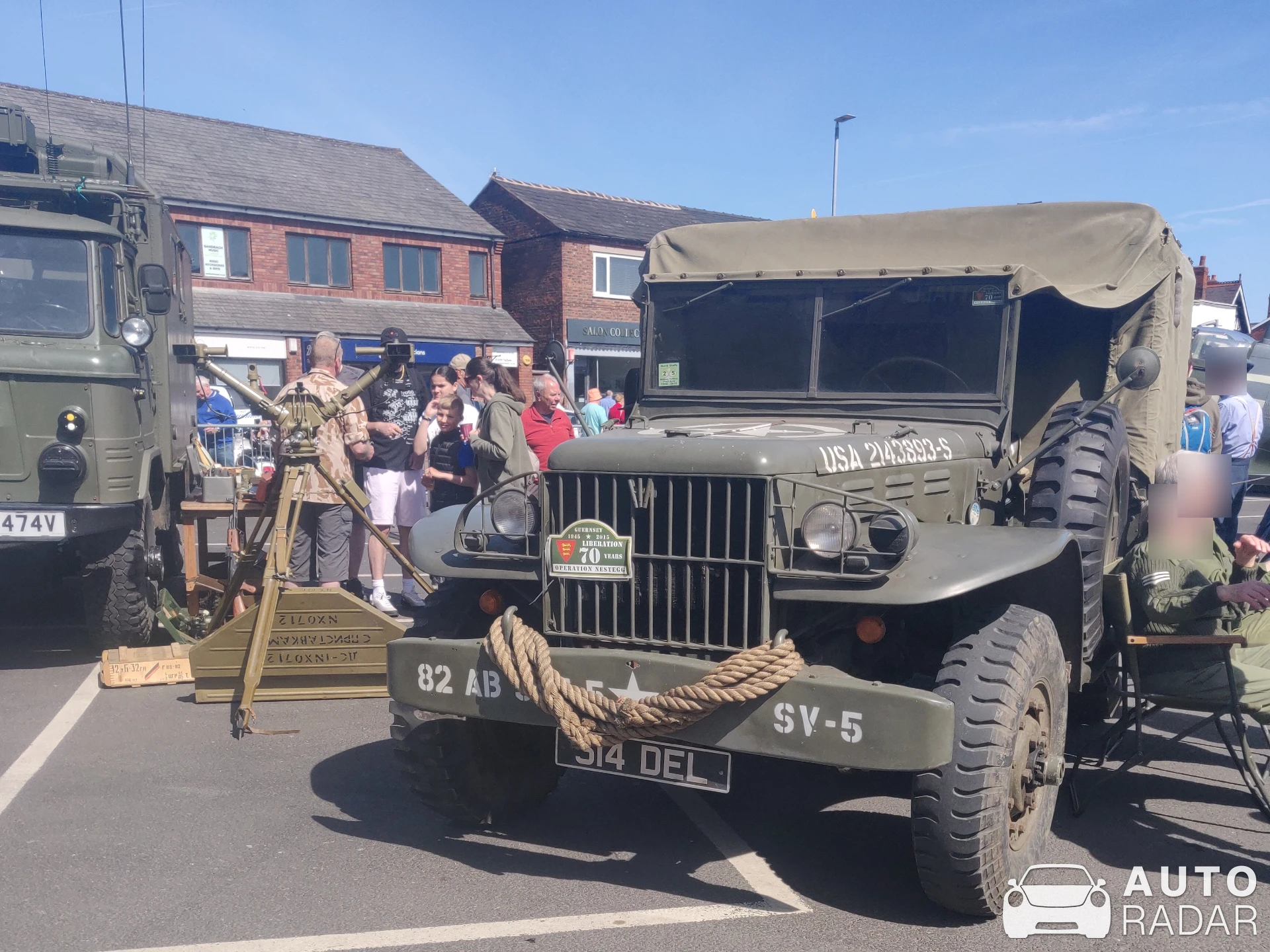 Dodge WC-51 spotted in Sandbach