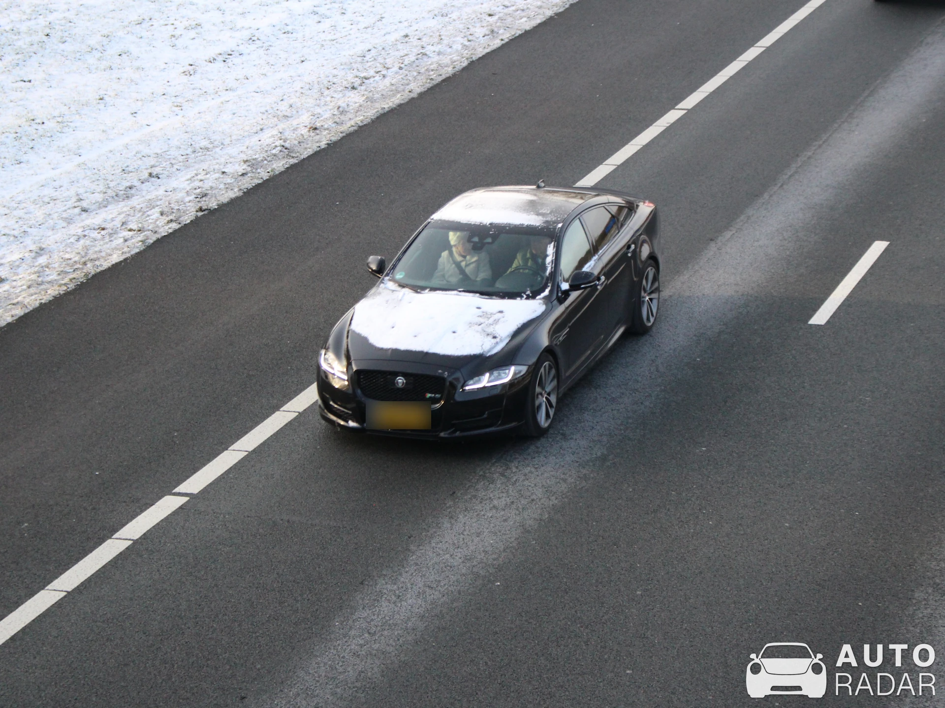 Jaguar XJ S spotted in Enschede