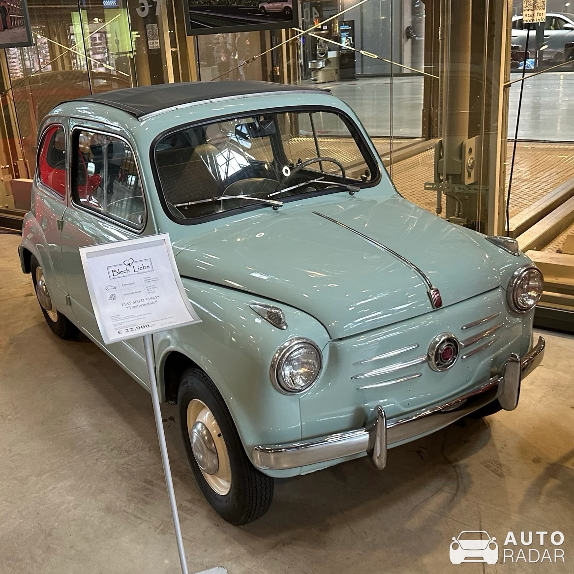 Fiat 600 D spotted in München