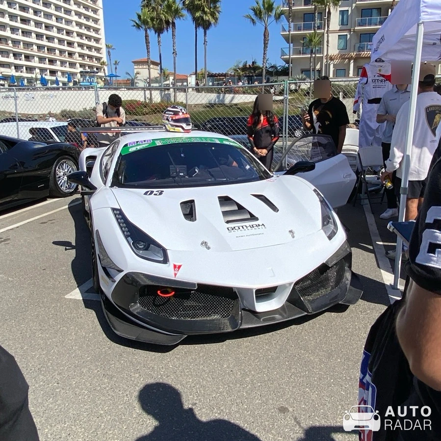 Ferrari 488 GT3 Evo 2020 spotted in Huntington Beach