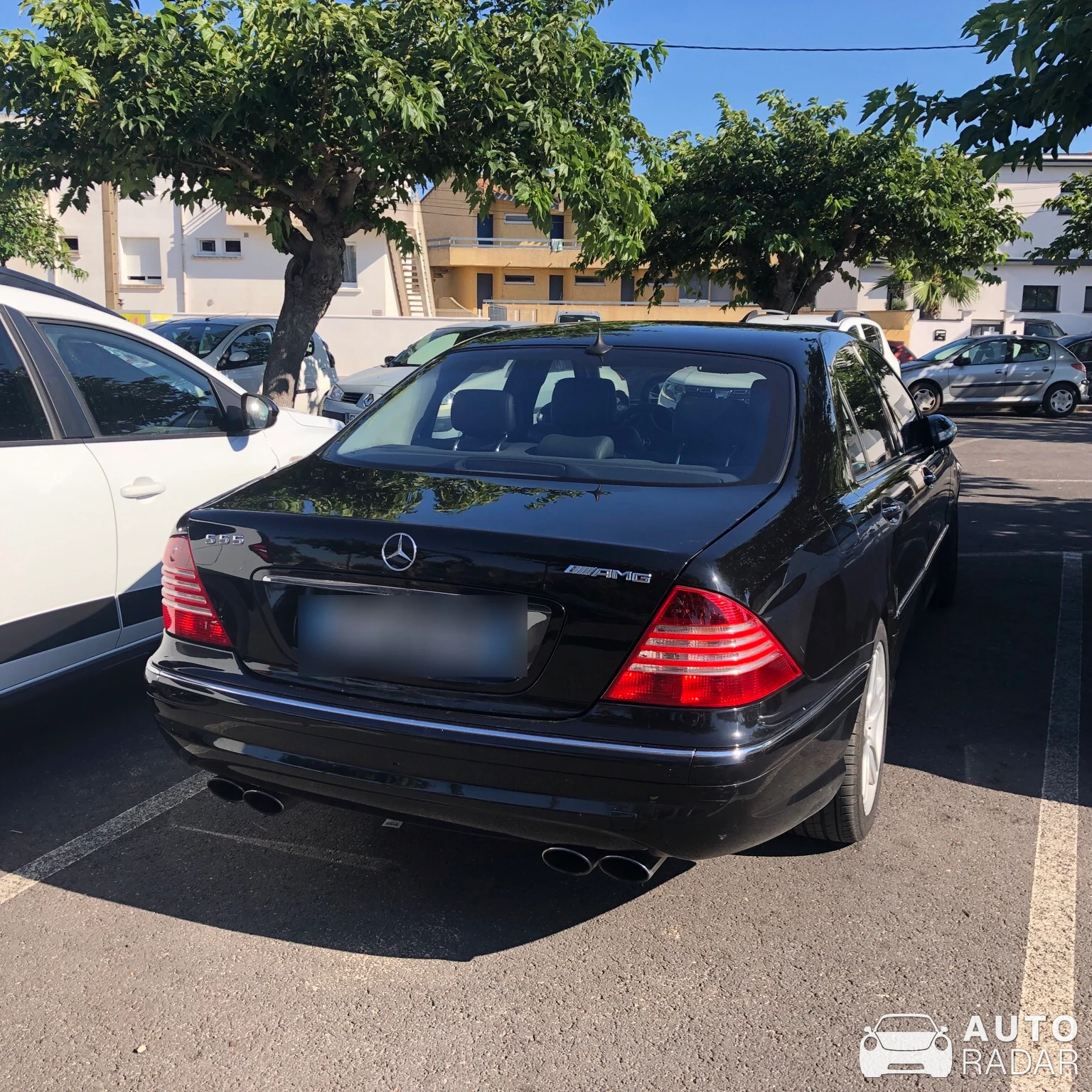 Mercedes-Benz S 55 AMG W220 Kompressor spotted in Marseillan, France