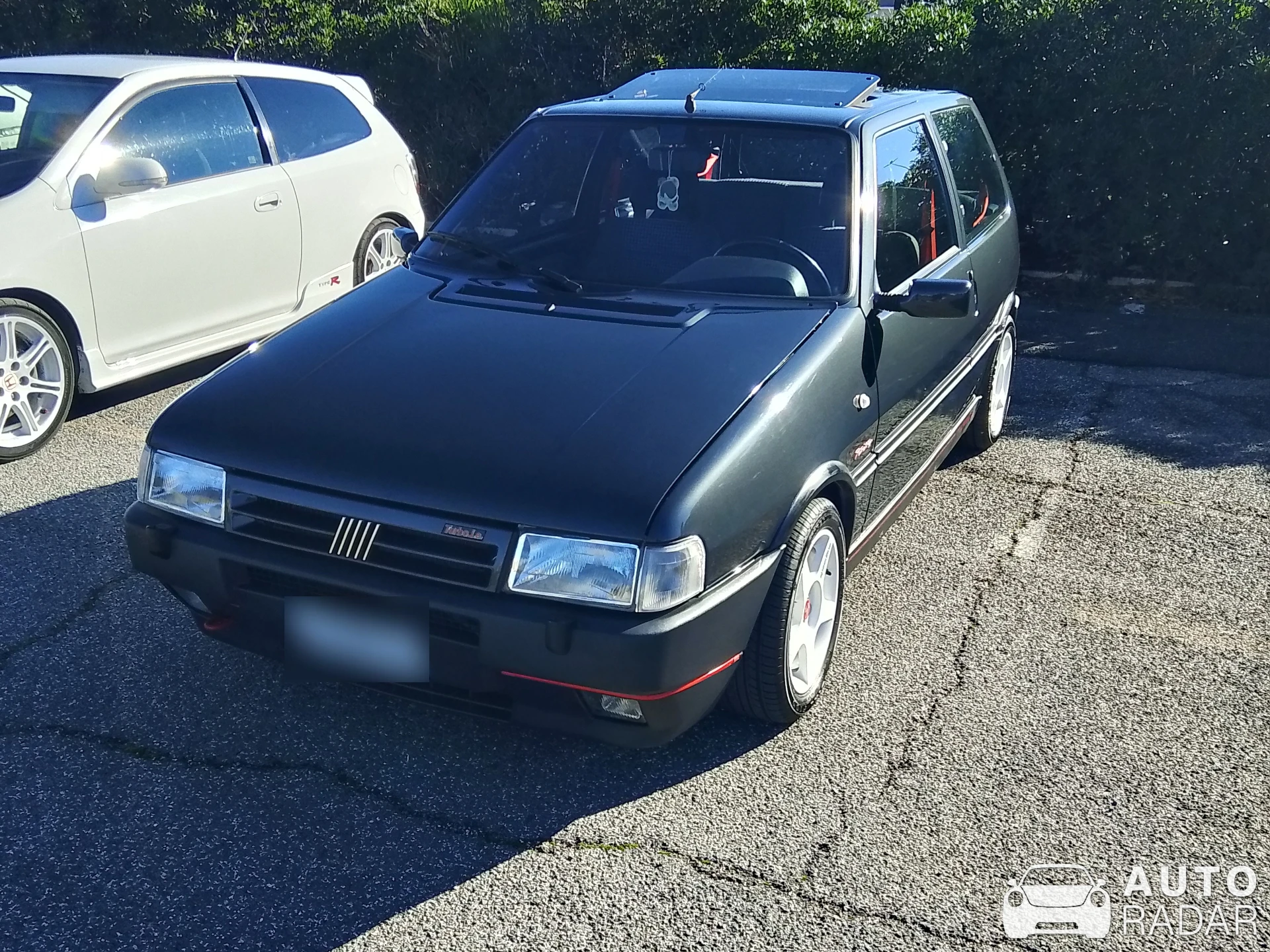 Fiat Uno Turbo ie spotted in Roma