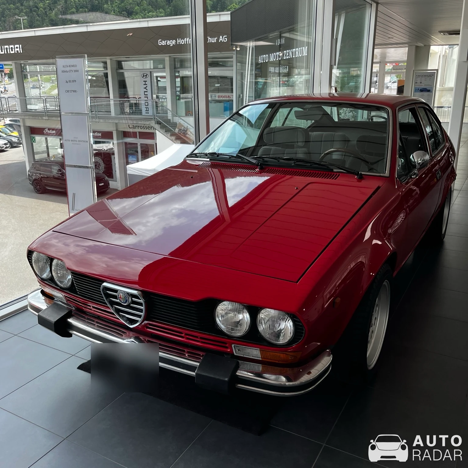 Alfa Romeo Alfetta GT spotted in Chur