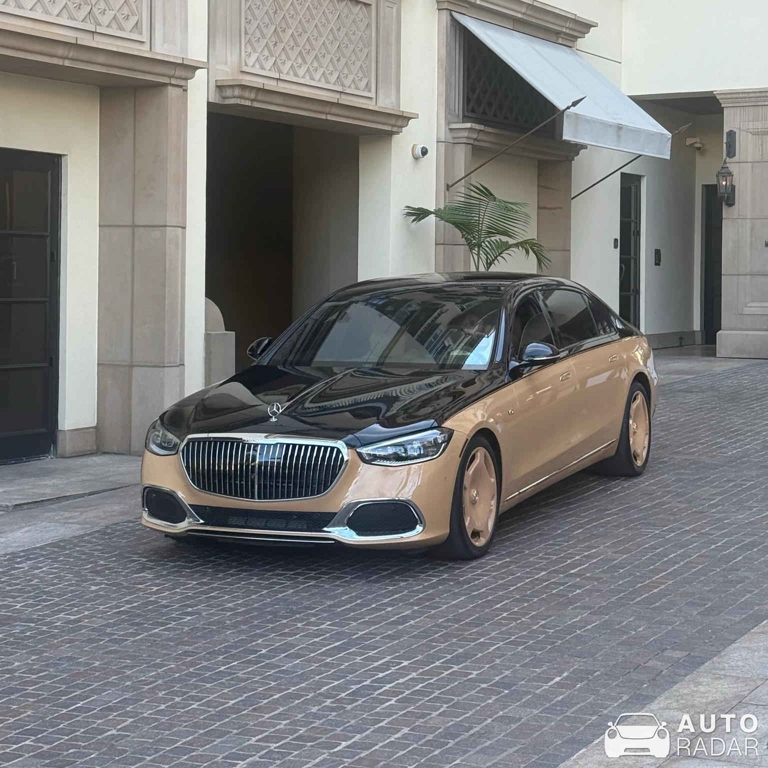 Mercedes-Maybach S 680 X Virgil Abloh spotted in Beverly Hills, United States