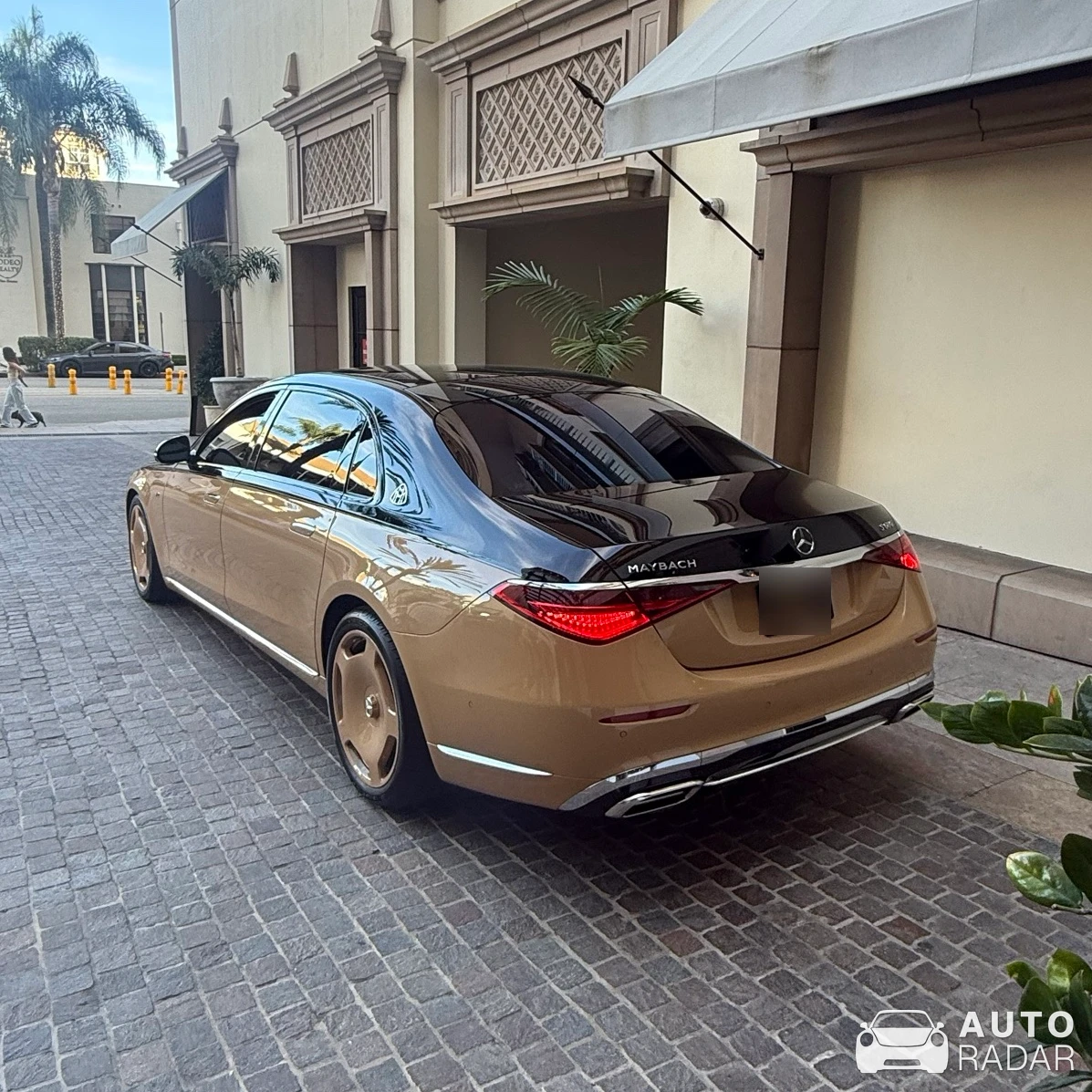 Mercedes-Maybach S 680 X Virgil Abloh spotted in Beverly Hills